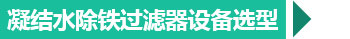 西安凝結(jié)水除鐵過濾器設(shè)備選型